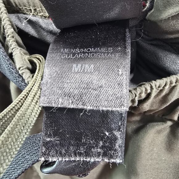 The North Face Swim Trunks Mens Medium Green Belted Board Shorts Mesh Brief - Picture 4 of 10